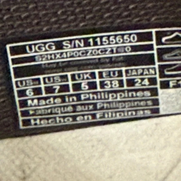 UGG Chestnut Platform Clogs Slippers Women’s 7 EU 38 - Picture 6 of 10